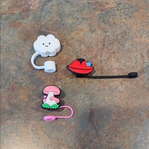 3 Straw Cover Set NWOT